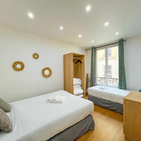 公寓 Urban Flat 17 - Pretty 3 Bedroom Flat In 巴黎